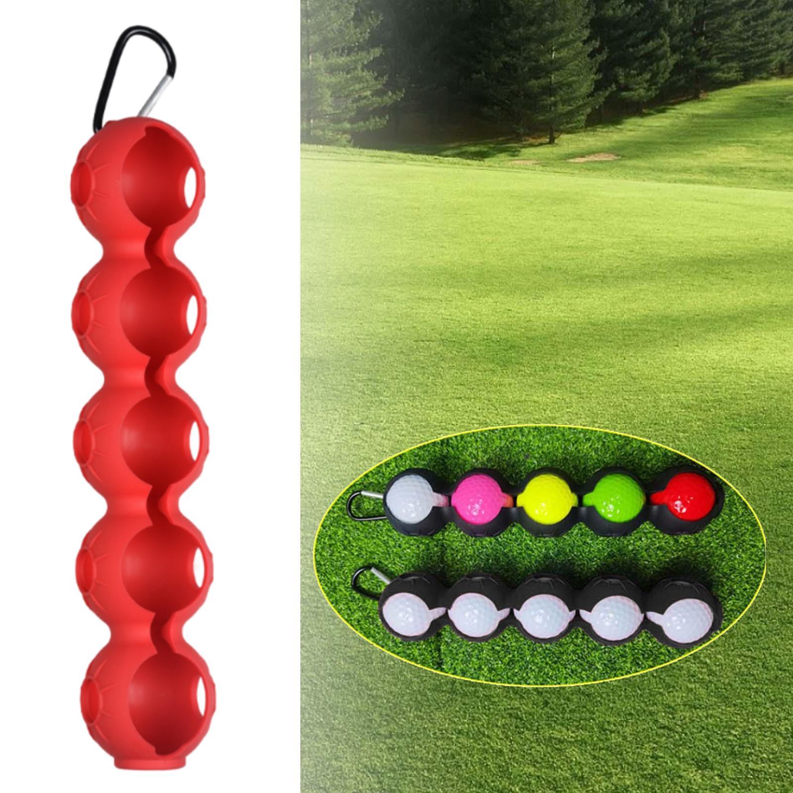 Golf Ball Pouch Case Waist Belt Bag for Outdoor Sports Golf Club Accessories