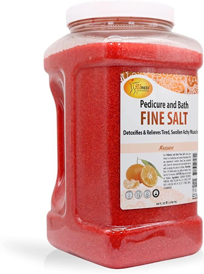 Muối tắm Pedi Bath Fine Salt mùi Cam 3785 ml