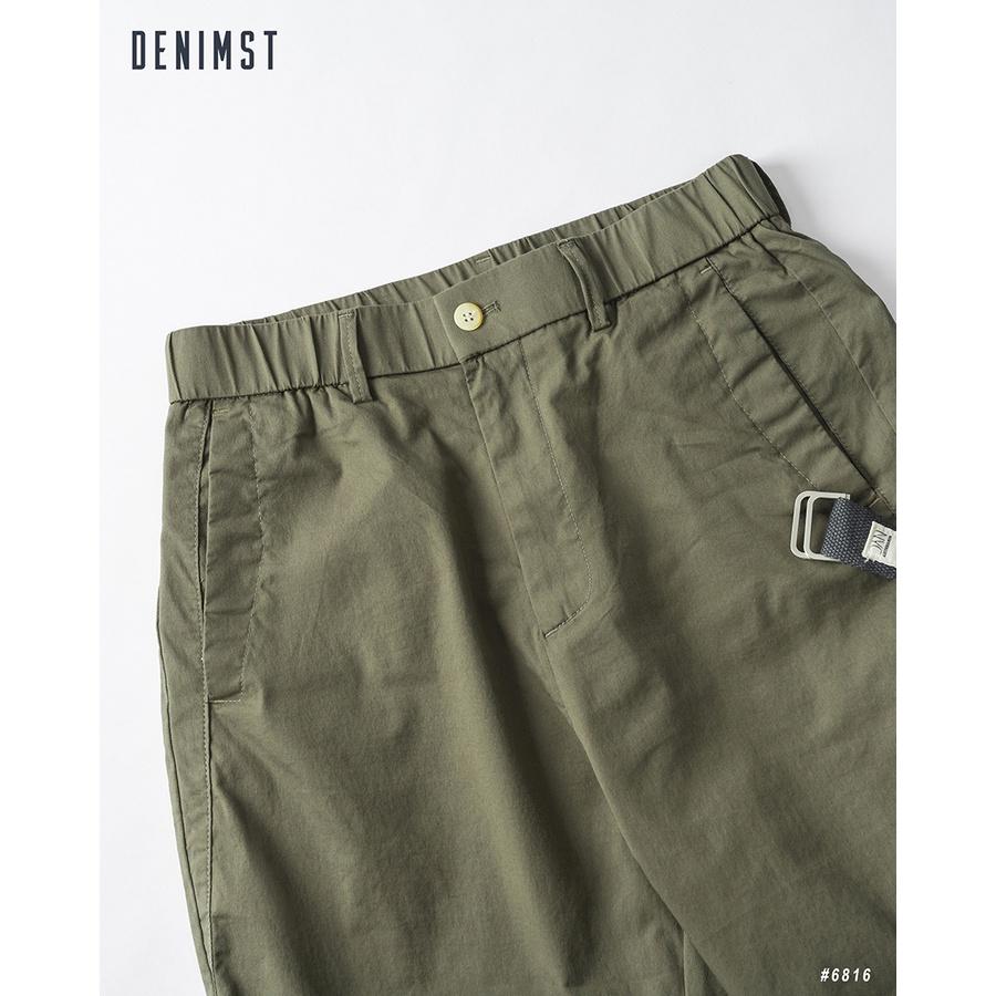 Quần Short Nam Cao Cấp DENIMST 6816 Chất Liệu Kaki, Dáng Suông