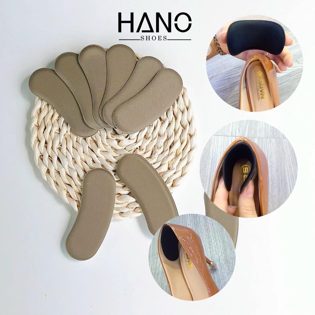 HANO - Lót gót giày nữ nỉ Êm chân, mềm tiện lợi dễ sử dụng