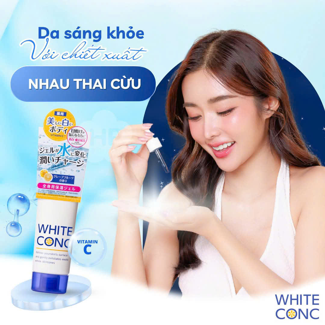 Kem Dưỡng Trắng Da Toàn Thân Ban Đêm White Conc Watery Cream II 90g