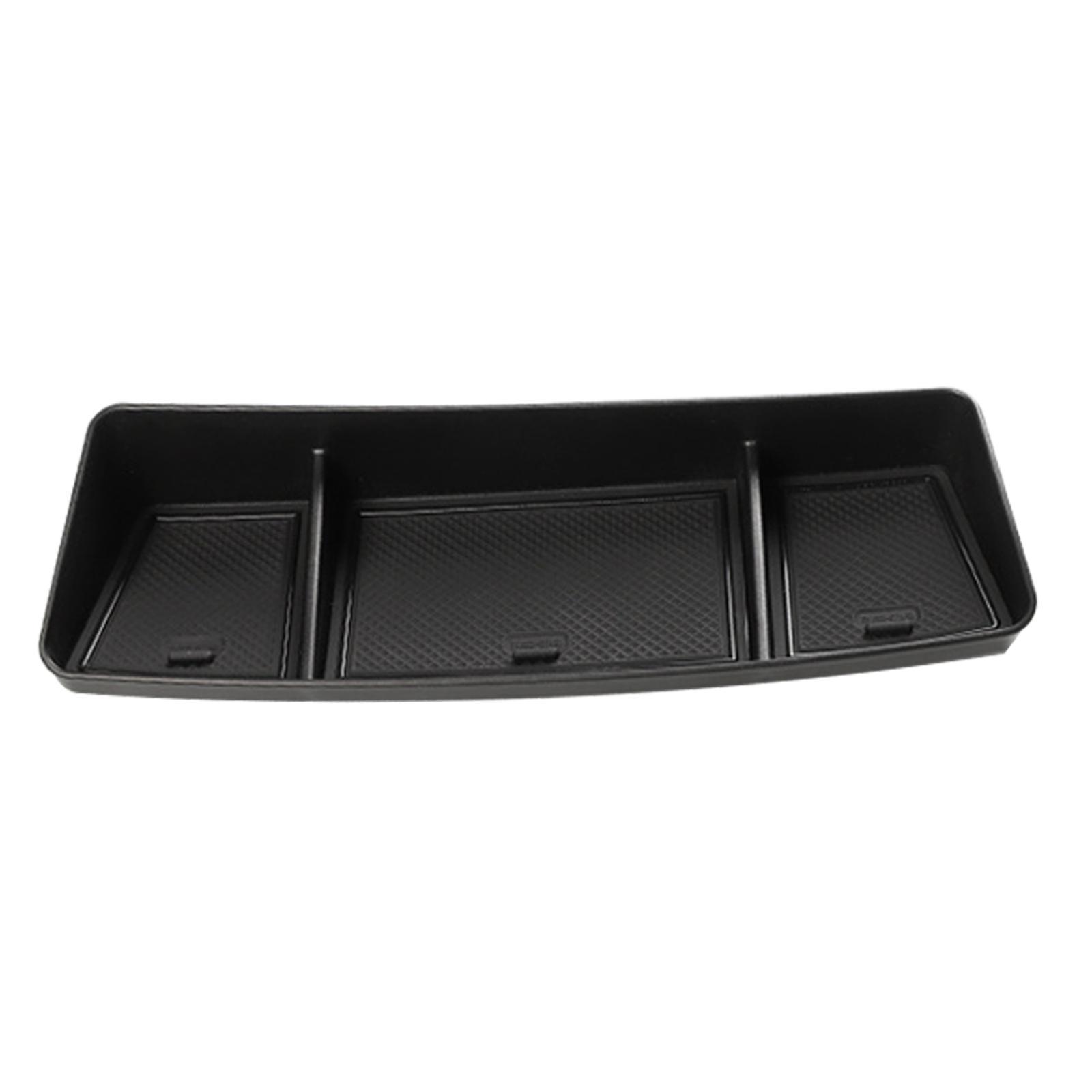 Center Console Storage Box under Screen Organizer Tray for