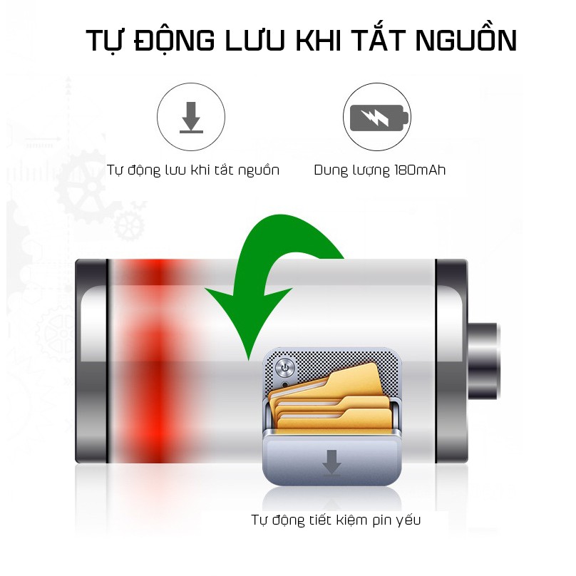 Máy Ghi Âm Chuyên Nghiệp A618 ROM 8GB Âm Thanh 360 Giảm Tiếng Ồn Hỗ Trợ Ghi Âm Chất Lượng Cao 3072KBPS