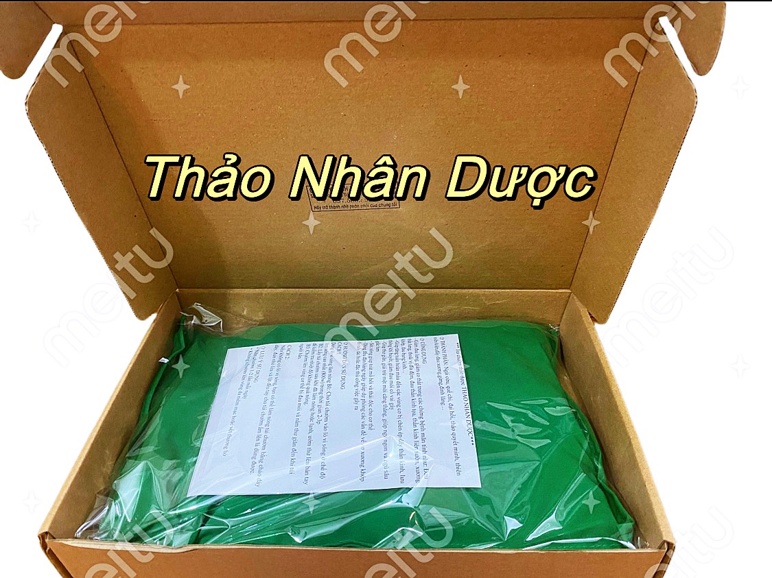 Gối chườm nóng thảo dược đa năng cho vùng cổ, lưng bụng, đầu gối, giảm nhức mỏi, thư giãn, gối ngủ ngon dùng lò vi sóng làm nóng -  THẢO NHÂN DƯỢC