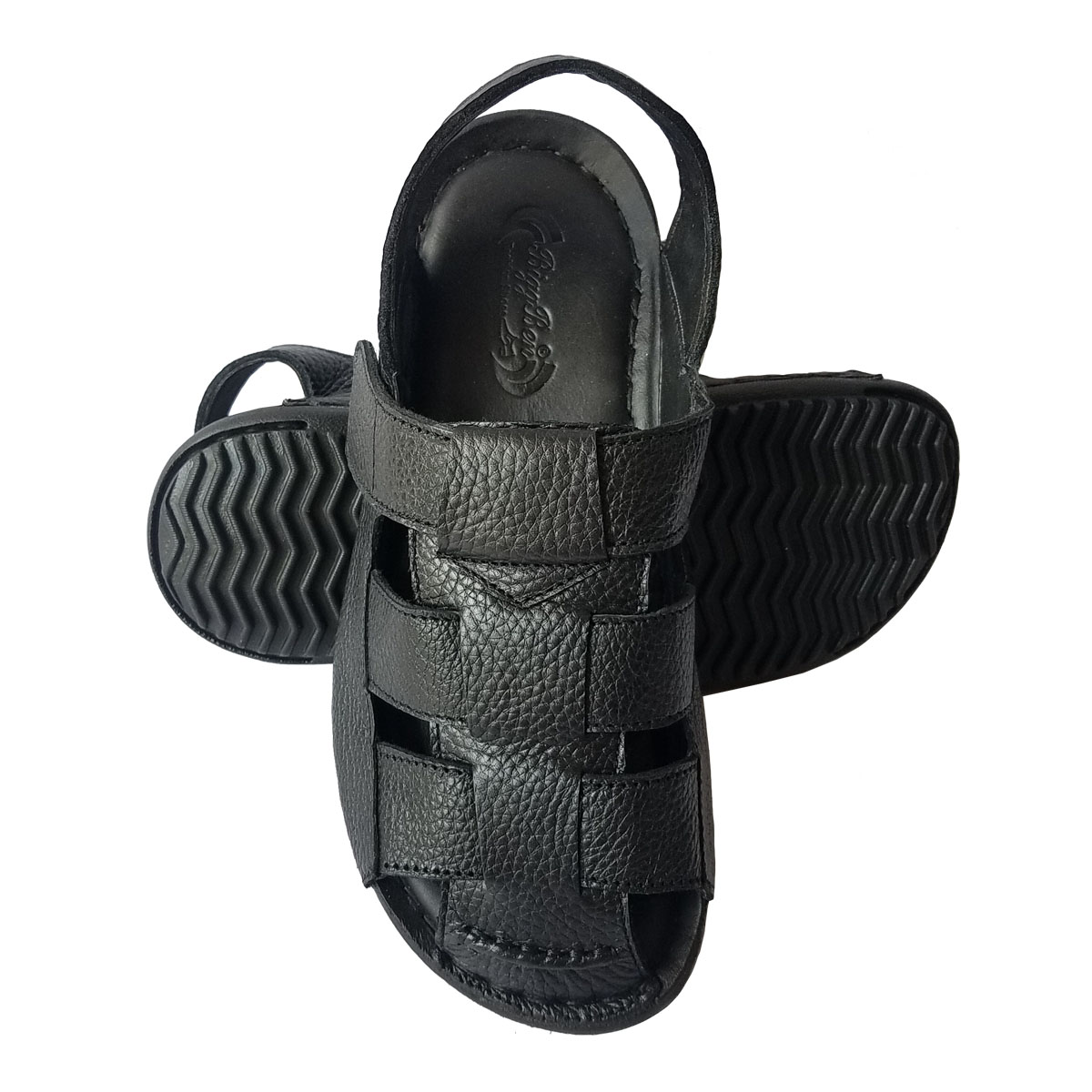 Giày Sandal Nam Bít Mũi Da Bò Thật BIGGBEN SD132