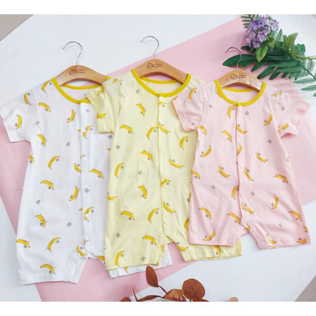 Bộ liền Bodysuit , jump suit Cotton cộc tay Cho Bé