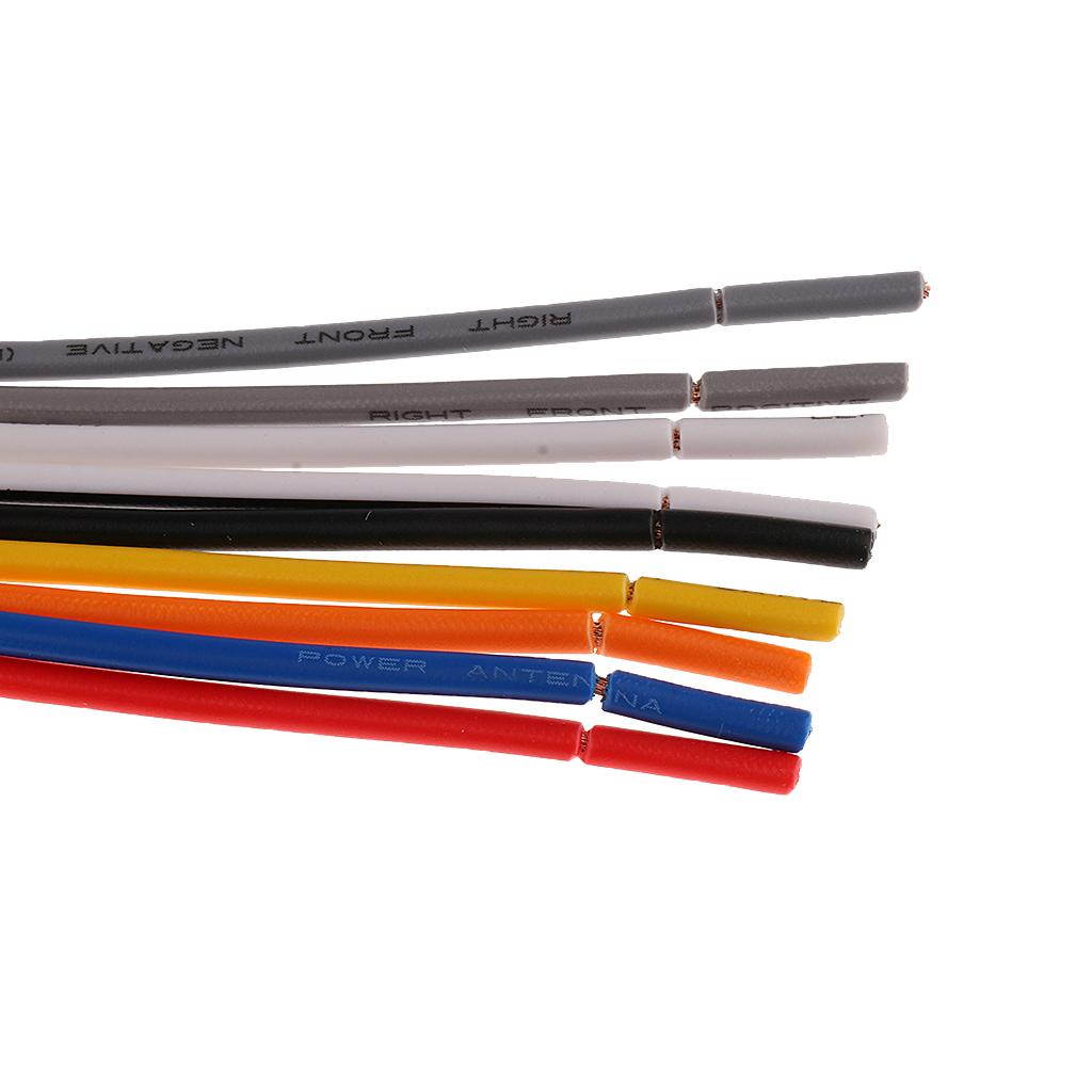 Car Stereo Wire Audio Wiring Harness Adapter