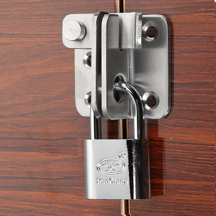 MÓC KHÓA CỬA INOX DẦY LOẠI LỚN 62*52 DẦY TIỆN ÍCH - TK574