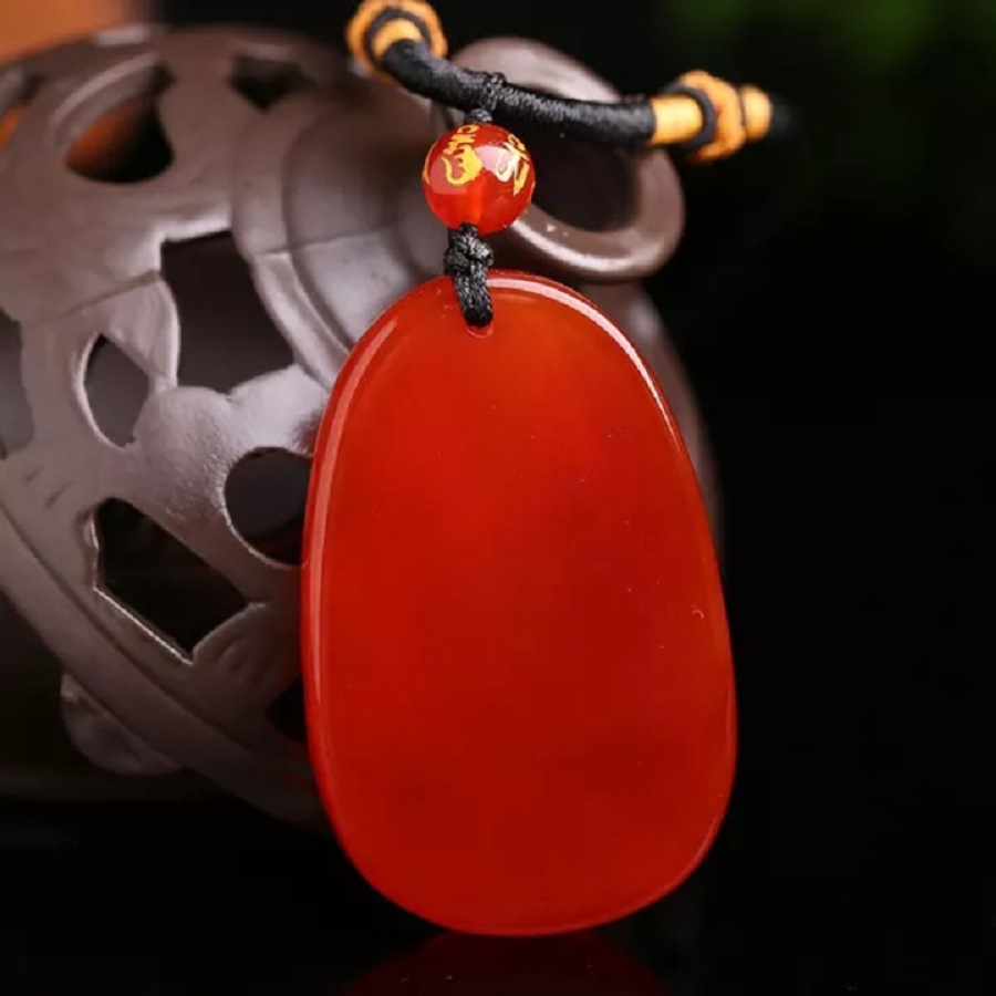 DÂY CHUYỀN PHẬT GIÁO A DI ĐÀ MÀU ĐỎ VÒNG CỔ PHỤ KIỆN TRANG SỨC DC10