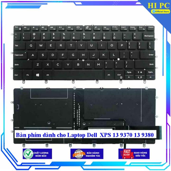 Bàn phím dành cho Laptop Dell XPS 13 9370 13 9380 - Hàng Nhập Khẩu