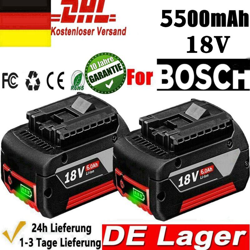 MỚI Cho BOSCH Xác Thực 18V 6.0AH PIN LITHIUM-ION GBA 18V 6.0 AH 18V Chuyên Nghiệp GBA GSR GSB BAT618 BAT609 w/Đo Nhiên Liệu Điện Áp Danh Định: 18V