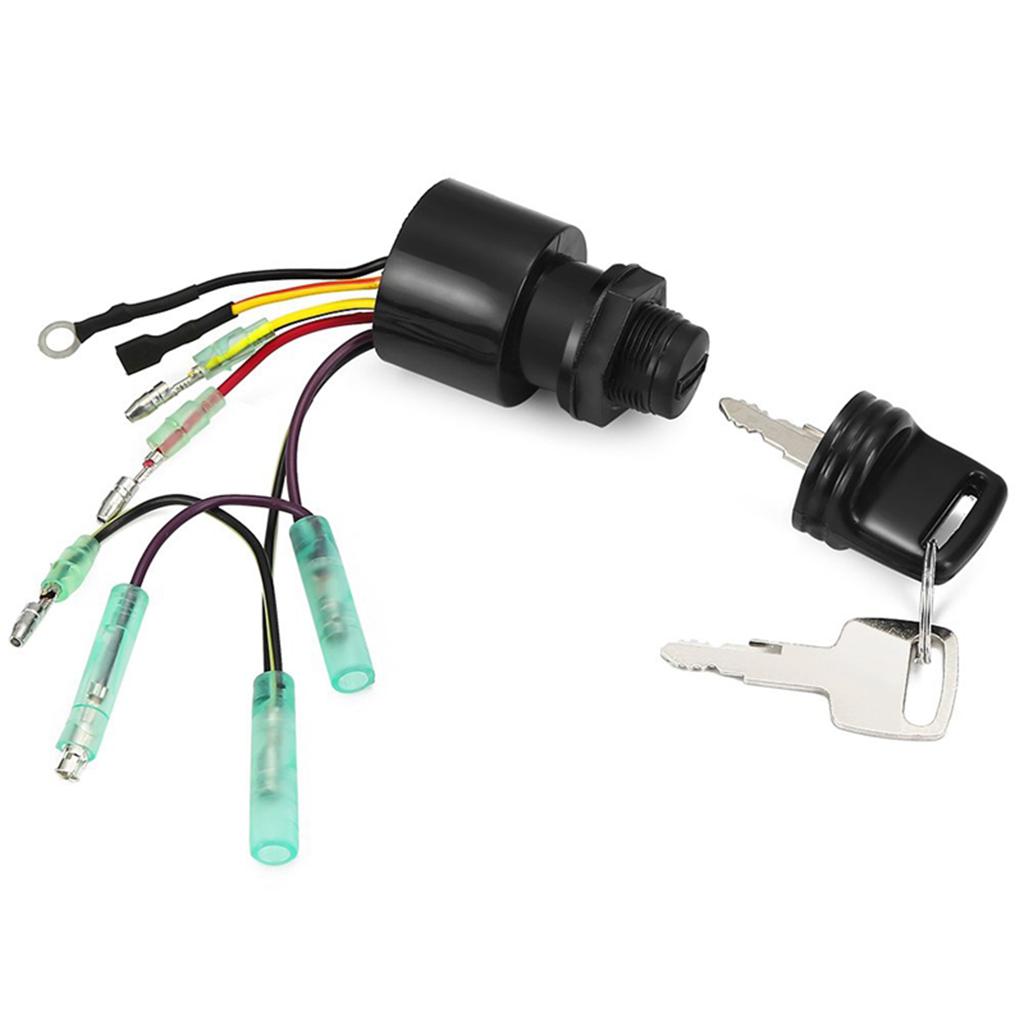 Boat Ignition Switch with 2 Keys for  Mariner 3 Position 87-17009A5 .