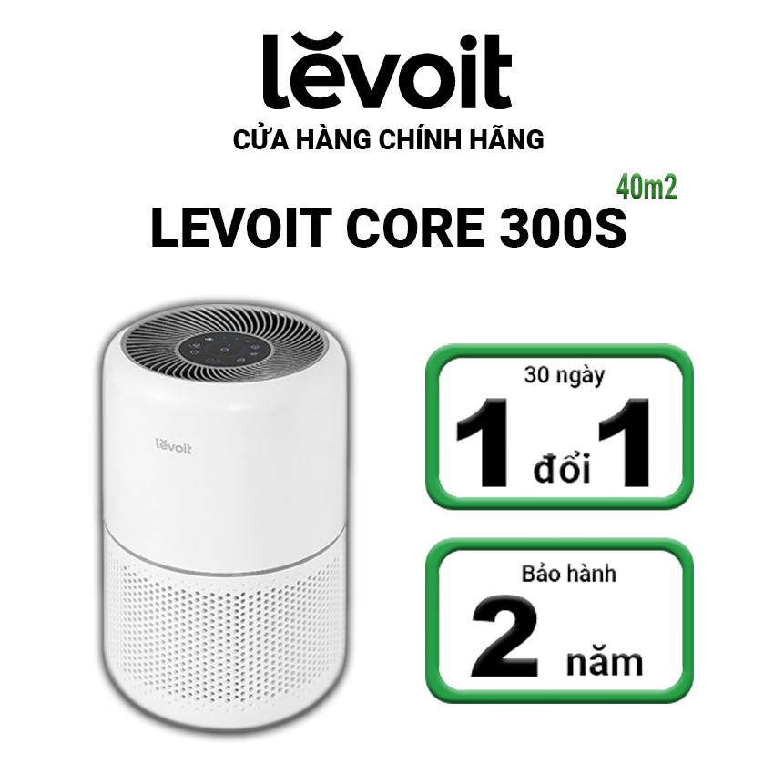 Levoit Máy lọc không khí Levoit Core 300s | Công nghệ Air Turbo | Hàng Chính Hãng