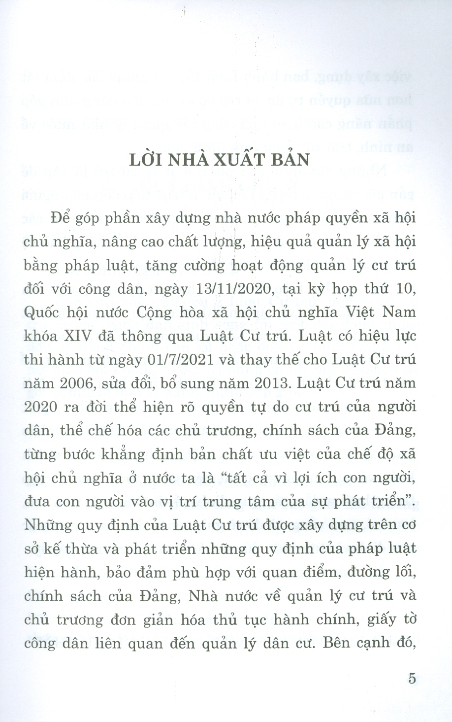 Cẩm Nang Pháp Luật Về Cư Trú