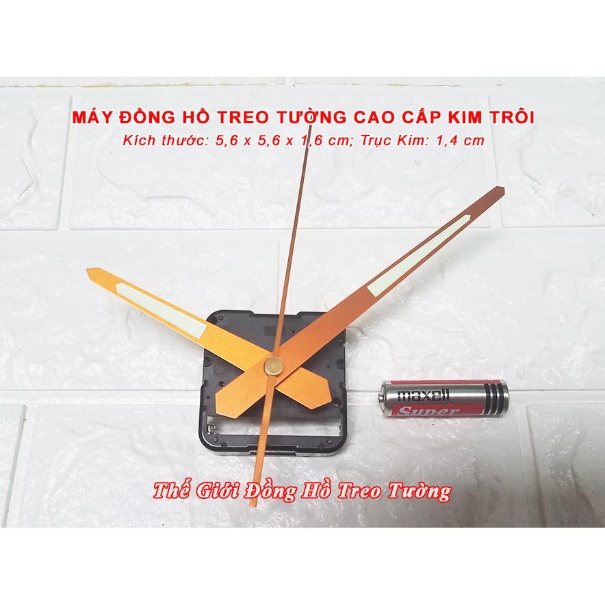 MÁY ĐỒNG HỒ TREO TƯỜNG CAO CẤP EASTAR – KIM VÀNG ĐỒNG CÓ DẠ QUANG 