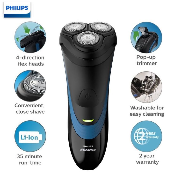 Máy cạo râu Philips Norelco S1560/81 Shaver 2100 - Hàng Chính Hãng