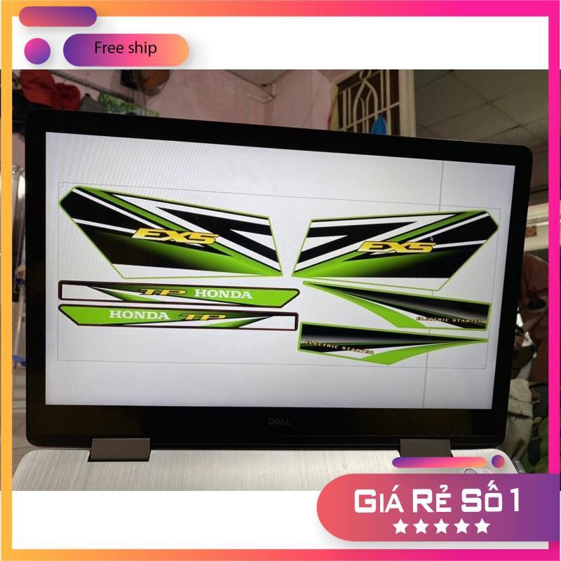 Tem rời dành cho xe dán xe Dream Tem in