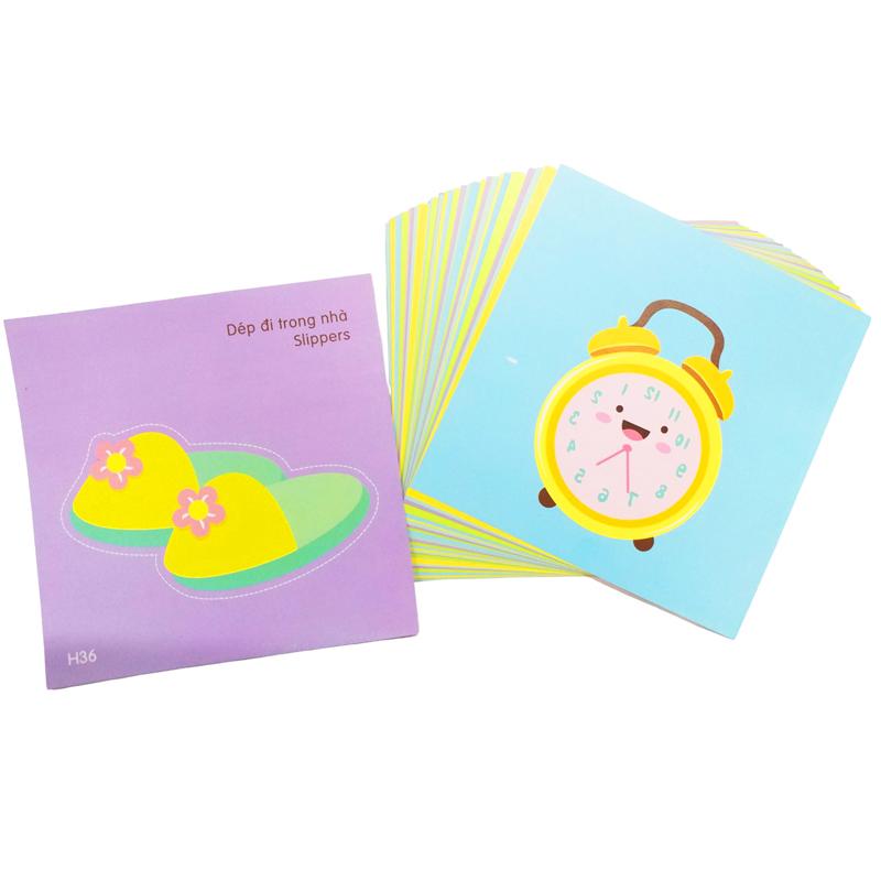 Bộ Tranh Cắt Giấy Linh Lan (36 Tờ/Hộp) - Gia Đình Vui Nhộn