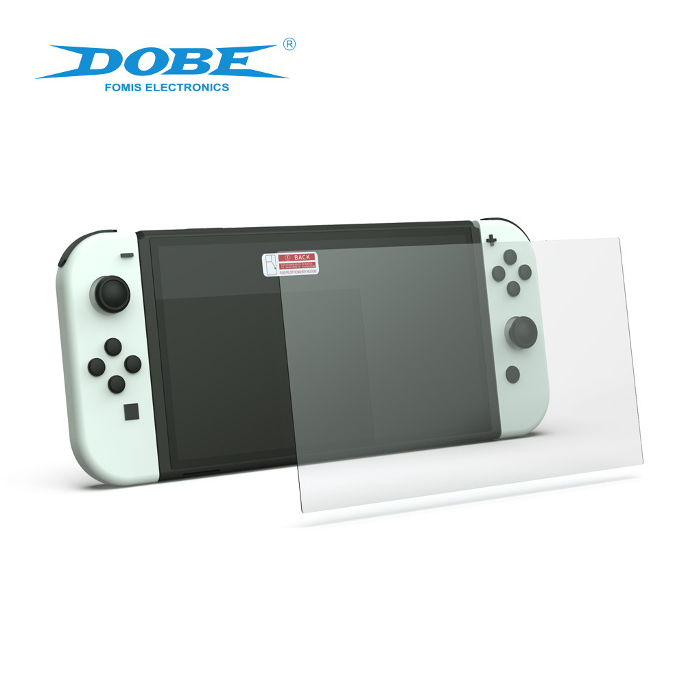 Miếng Dán Kính Cường Lực Dobe cho Nintendo Switch OLED - Hàng Nhập Khẩu