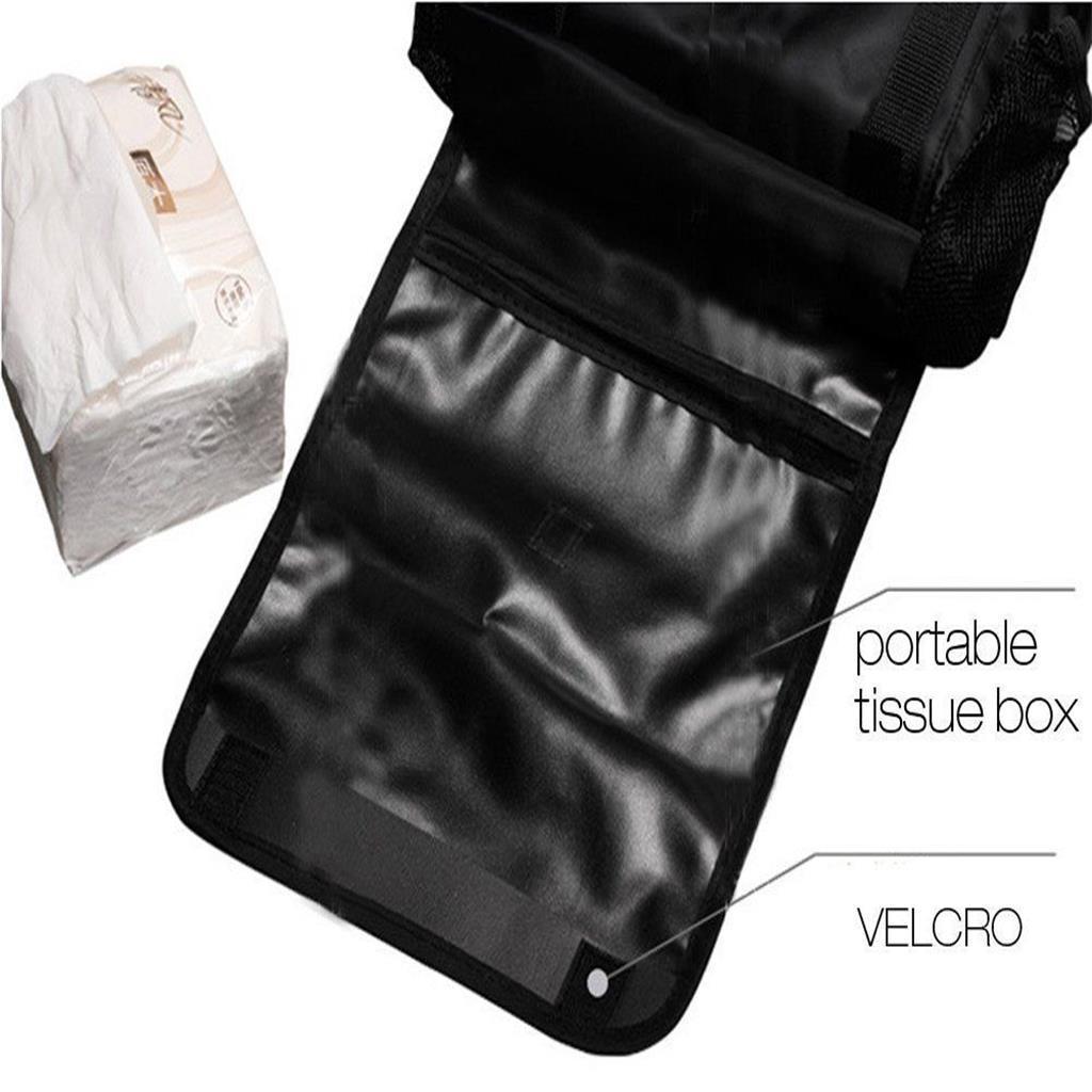 Car Seat Organizer Holder Multi-Pocket Hanger Storage Bag Pouch Coolers