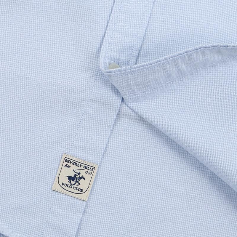 Áo sơ mi Dài tay Nam Beverly Hills Polo Club Slimfit Xanh CMSLS20TL014