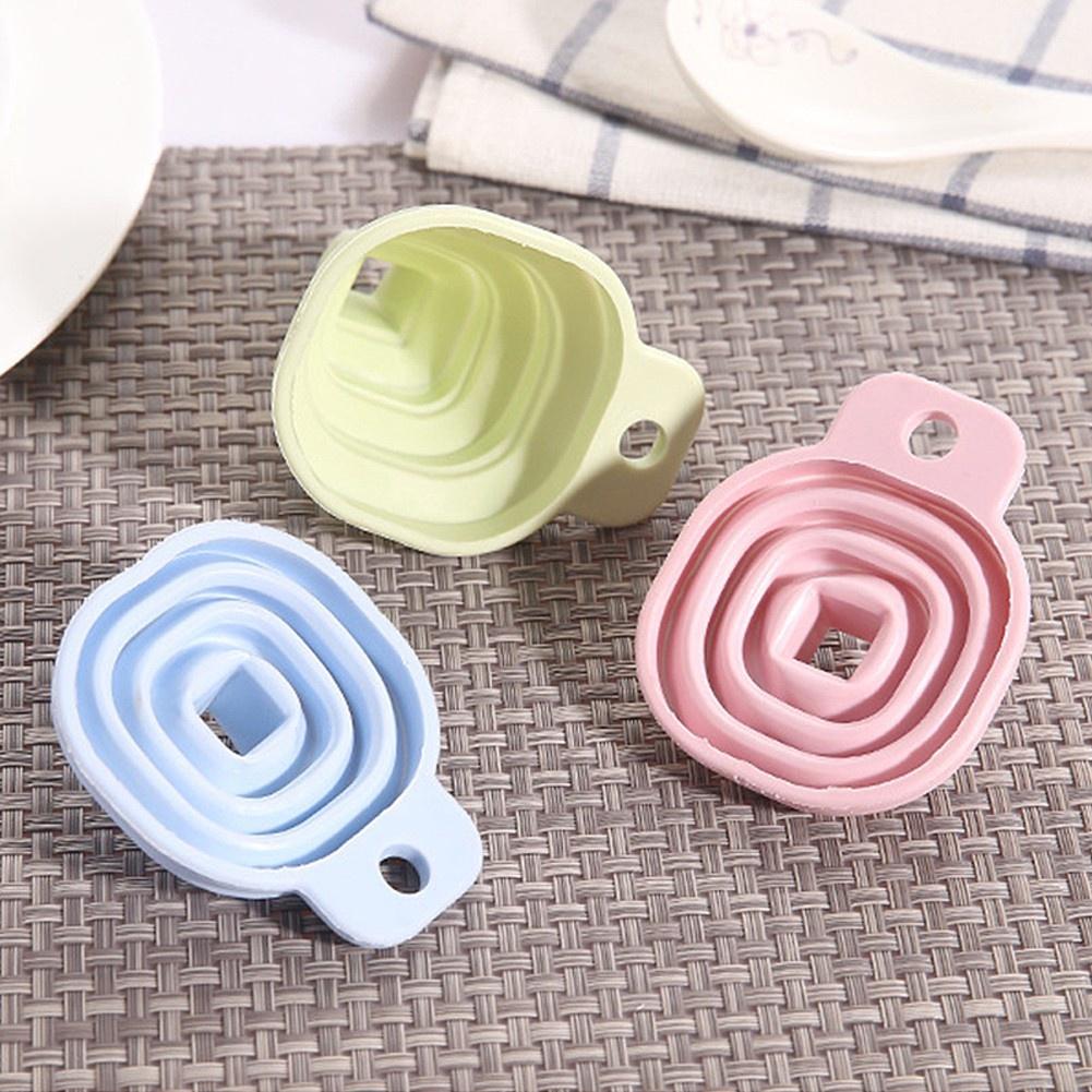 Phễu chiết gia vị đa năng tiện dụng gấp gọn silicon