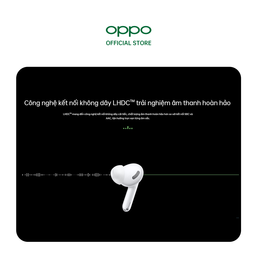 Tai Nghe Không Dây True Wireless OPPO Enco X | Hàng Chính Hãng - Màu Trắng