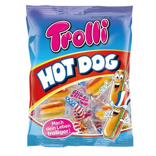 Kẹo dẻo Trolli Hot Dog 150gr