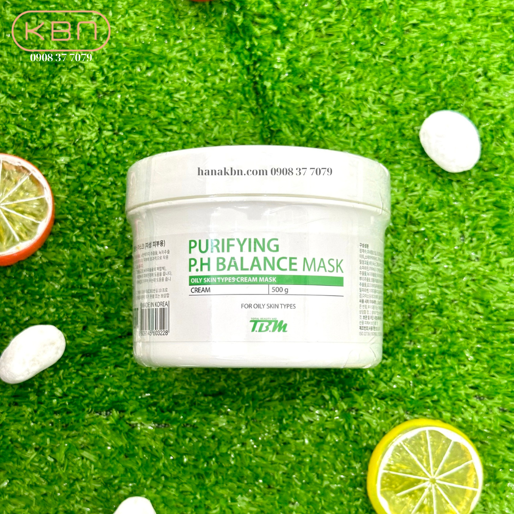 Mặt nạ Purifying P.H Balance TBM - cân Bàng Độ Ph Dành Cho Da Dầu - 500g - Hàng Chính Hãng