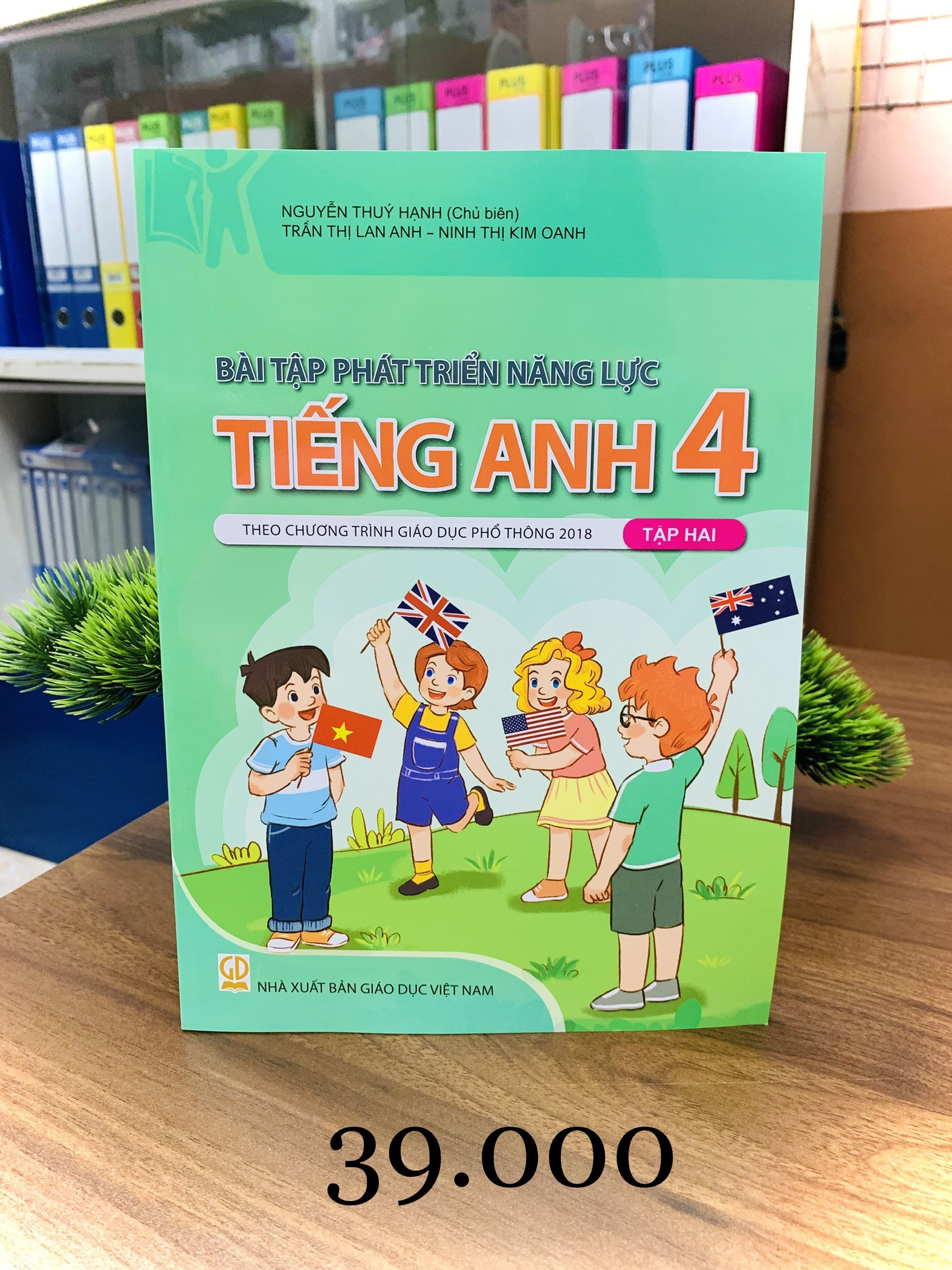 Sách - Combo Bài tập phát triển năng lực Tiếng Anh lớp 4 tập 1 + 2