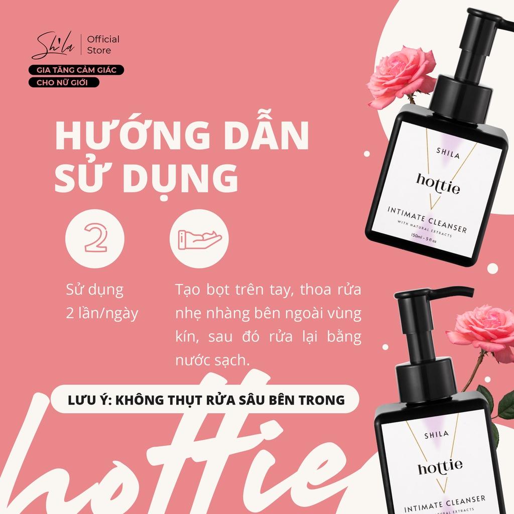 Dung dịch vệ sinh phụ nữ Shila hương quyến rũ 150ml (Shila Intimate Cleanser Hottie)