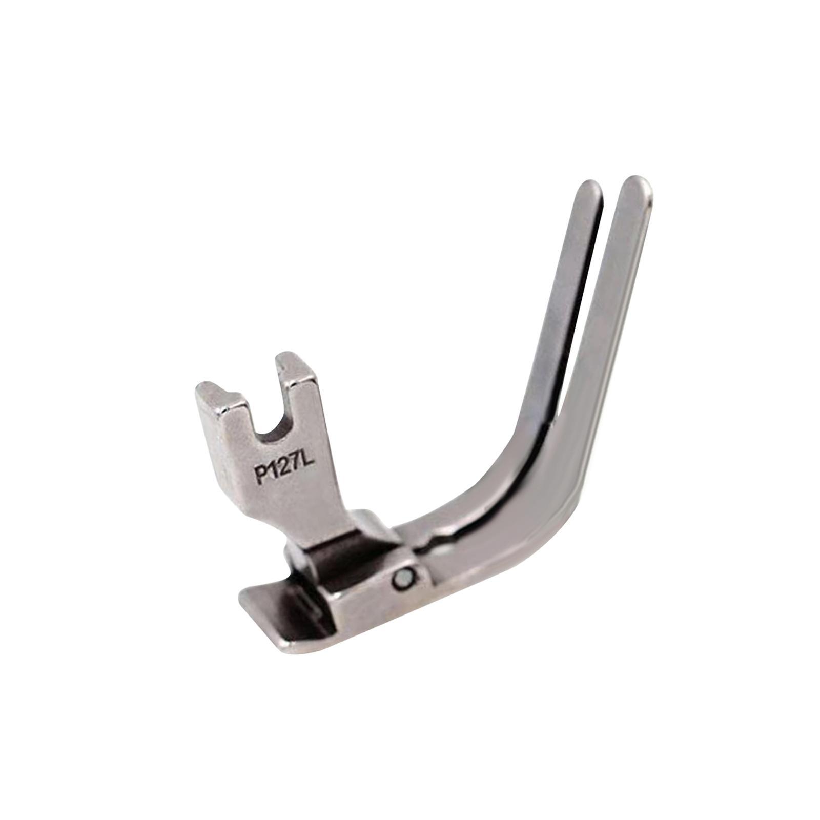 Industrial Sewing Machine Presser Foot Narrow Zipper Foot Durable Accessory Lockstitch Easy to Use Steel Presser Foot for Sewing Machine