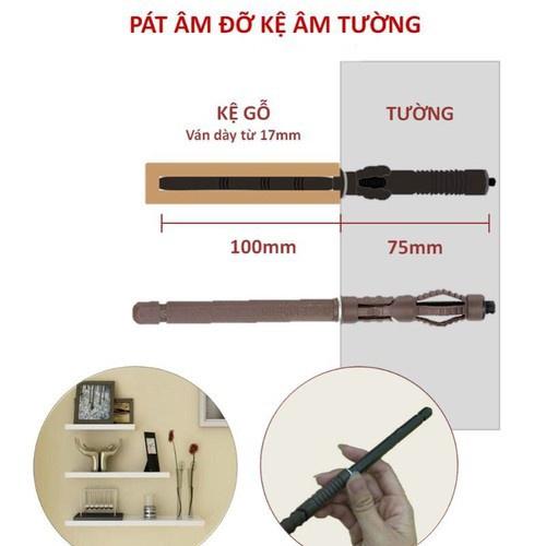 Chốt âm kệ treo tường thi công nội thất, phụ kiện nội thất, đồ kim khí - Ty âm kệ treo trang trí 47wood