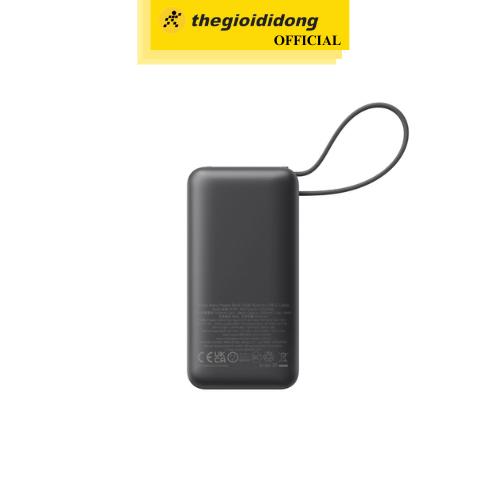 Pin sạc dự phòng 10000mAh Type C PD QC 3.0 30W Anker Nano A1259 kèm cáp Type C - Hàng Chính Hãng