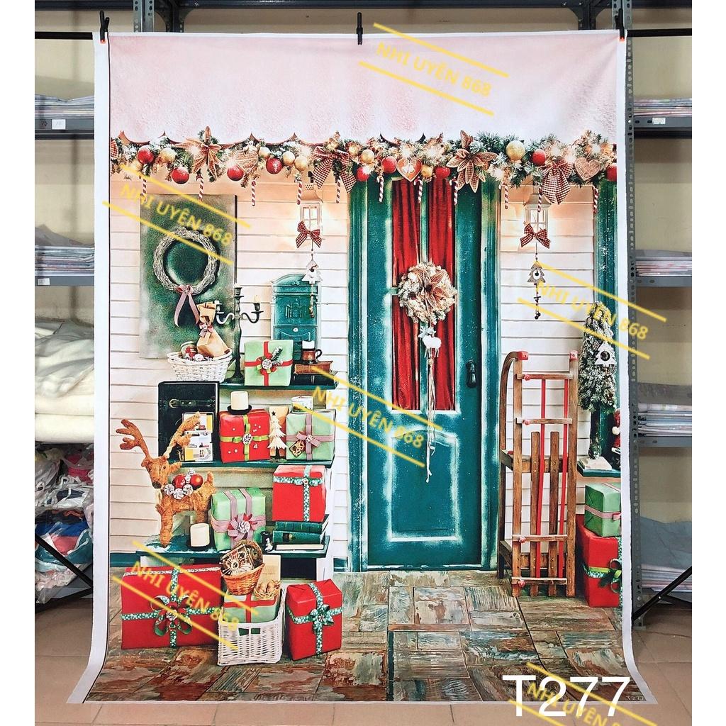 Thảm vải chụp ảnh / Thảm vải treo tường / Tranh vải decor chủ đề giáng sinh/ Noel