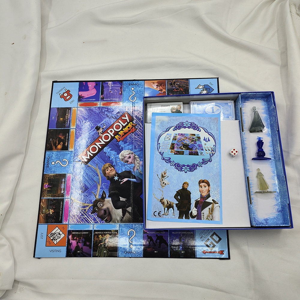 Bộ Trò Chơi Board Game Monopoly Cờ Tỷ Phú Frozen Vui Nhộn Chất Lượng Cao