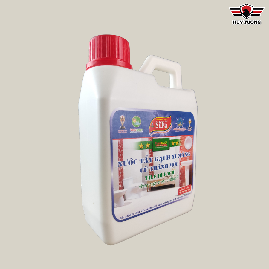 Nước tẩy gạch xi măng sifa 1.2L cũ thành mới cao cấp - tẩy trên nhiều chất liệu siêu nhanh siêu mạnh 