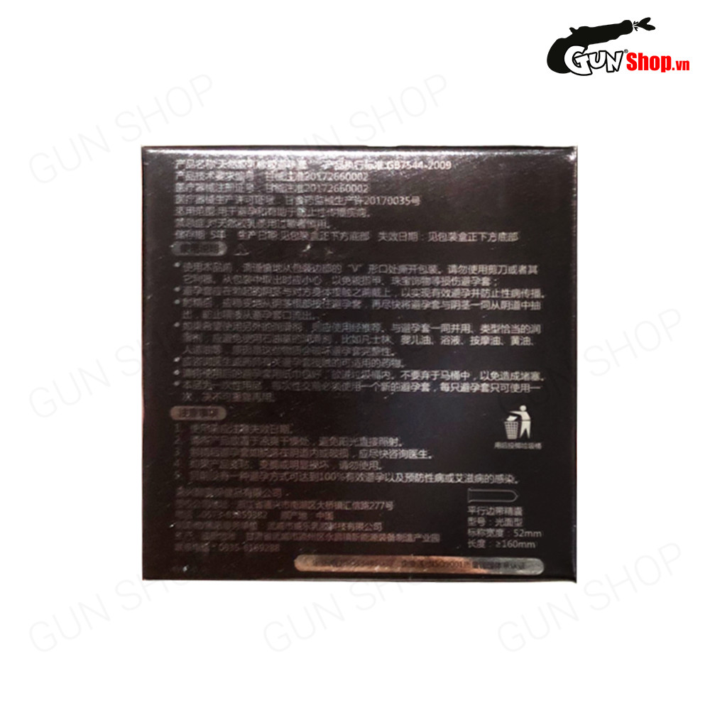 Bao cao su OLO 0.01 Ultrathin Zero Feeling - Siêu mỏng, gai, hương vani