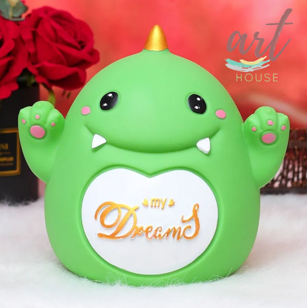 Ống Tiết Kiệm Trang Trí Animal Cute Khủng Long