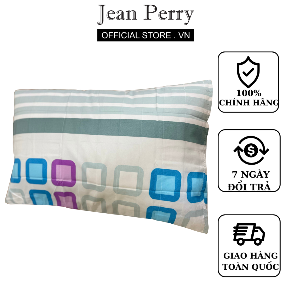 Áo gối nằm Jean Perry chất liệu cotton 40x60 cm 696518 màu ngẫu nhiên