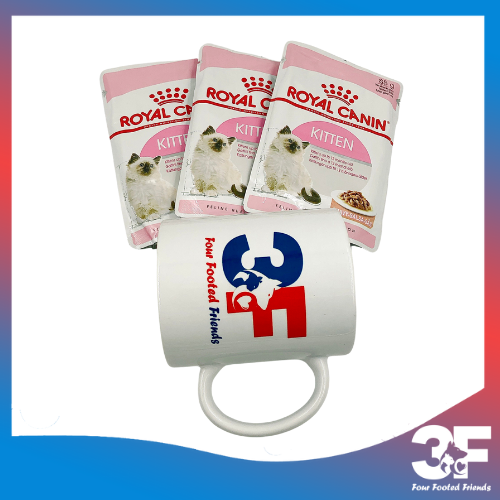 Pate Thức Ăn Ướt Dạng Sốt Dành Cho Mèo Con Từ 4-14 Tháng Tuổi Royal Canin Kitten - Gói 85g