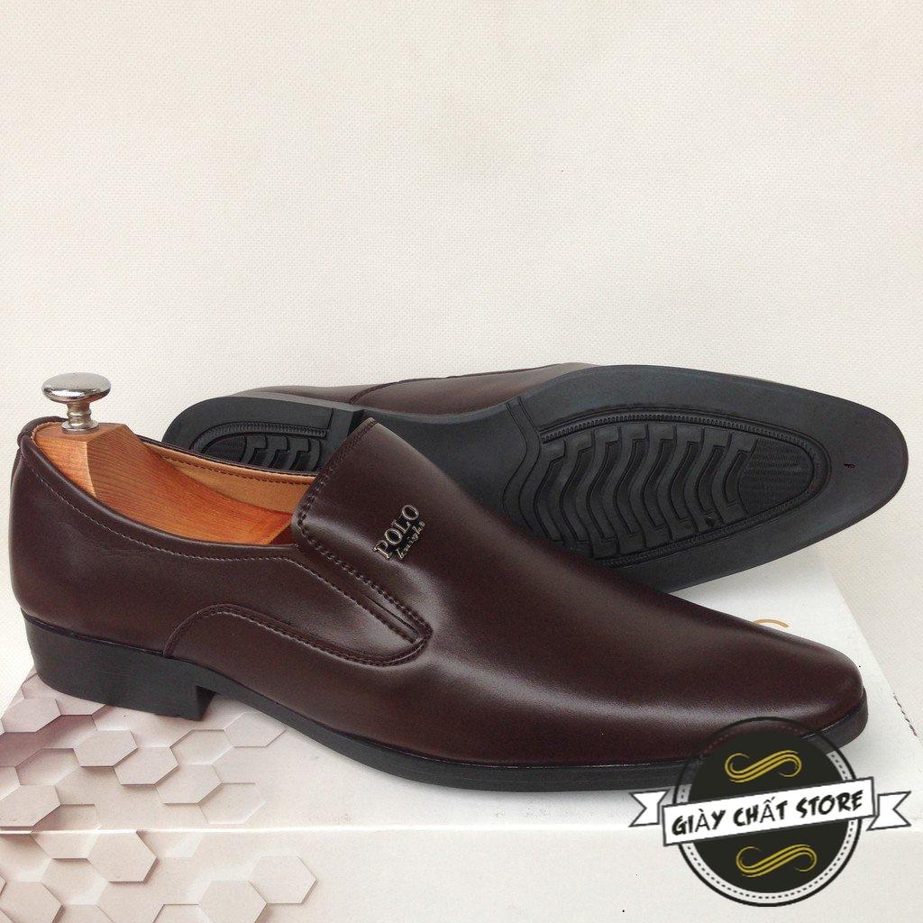 Giày tây nam da mềm cao cấp 2 màu , đế khâu siêu bền, sang trọng lịch lãm , phong cách