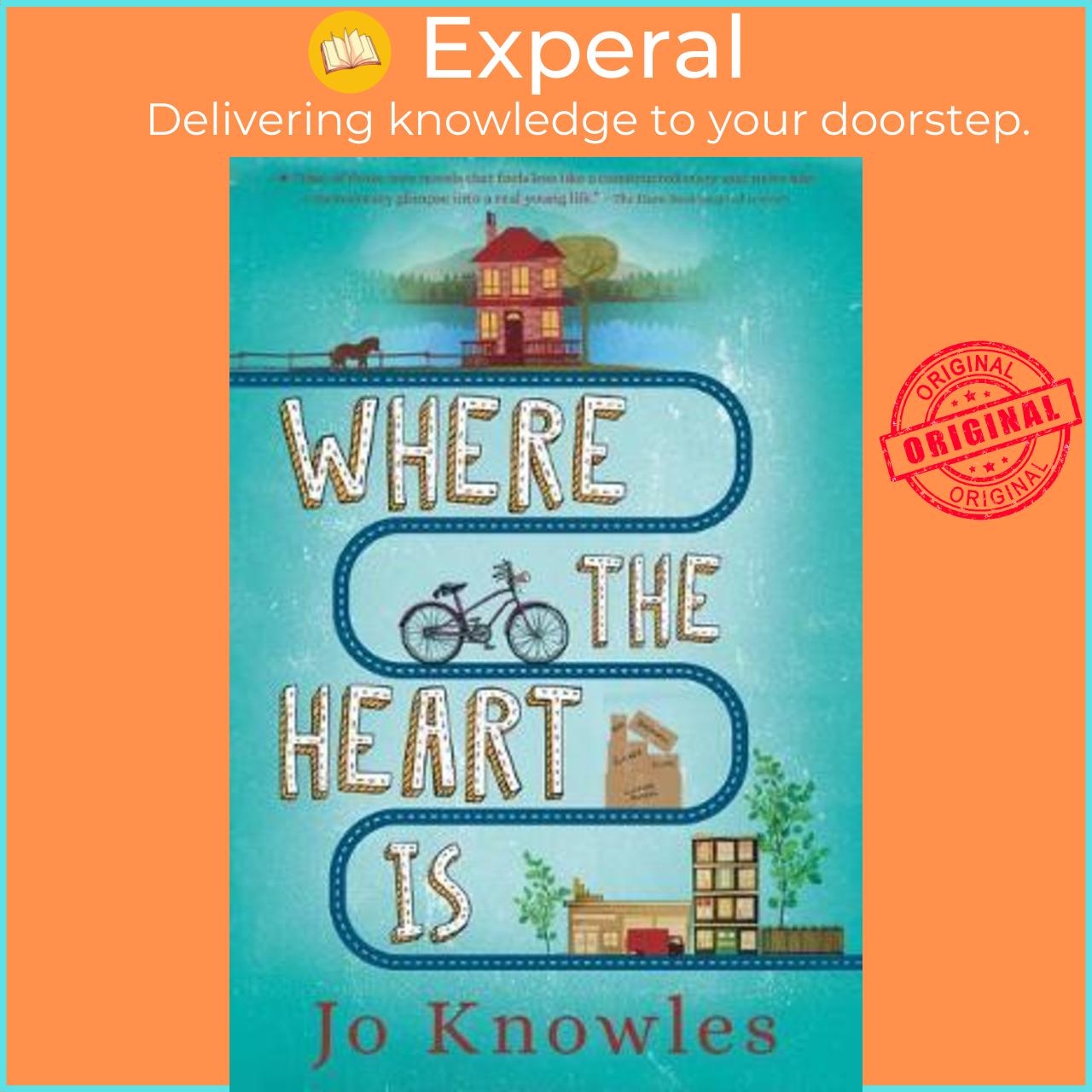Sách - Where the Heart Is by Jo Knowles (US edition, paperback)