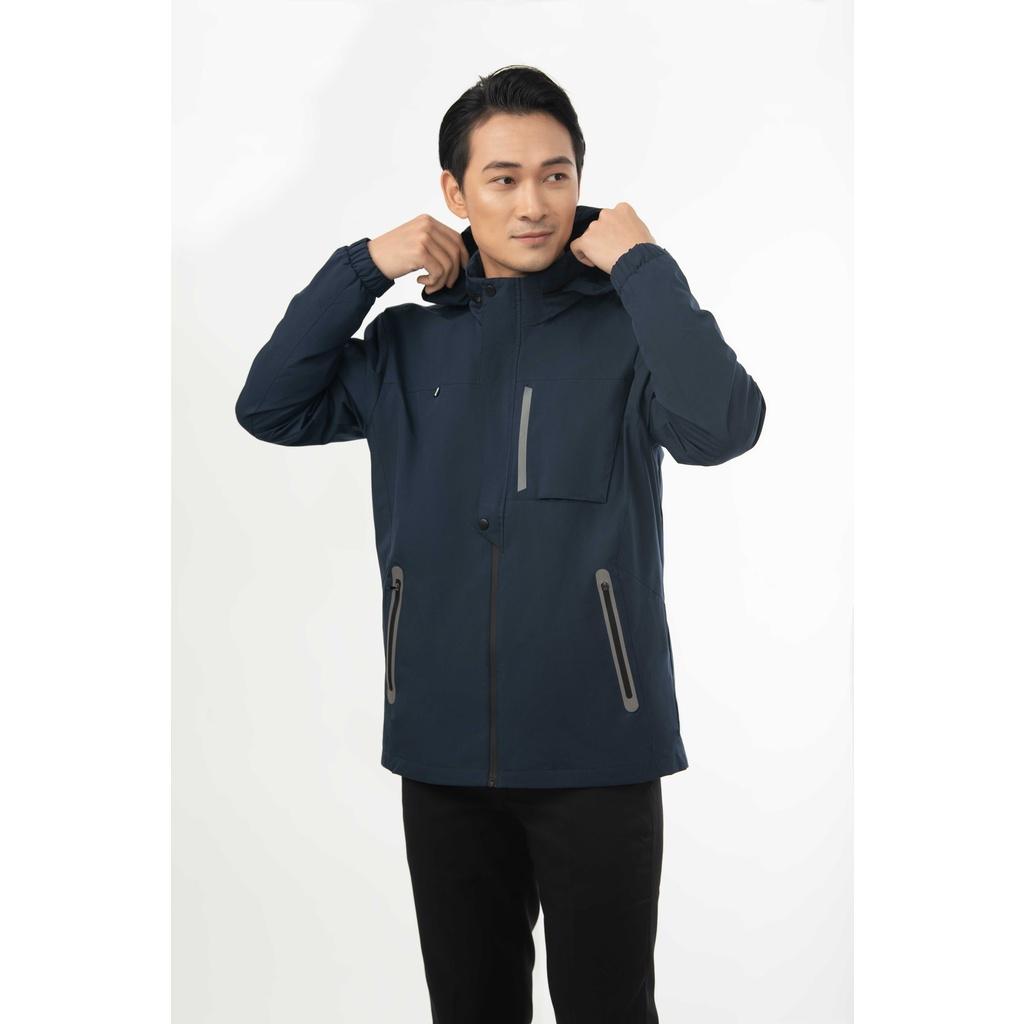 Áo Jacket 2 lớp GENEROS MF010122003 Tím Than