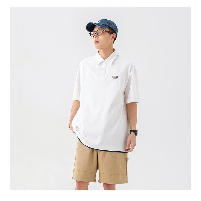 Áo polo Unisex Dreamy, cổ bẻ vải cá sấu cotton cao cấp xuất xịn chuẩn form logo thêu – MayLinh shop