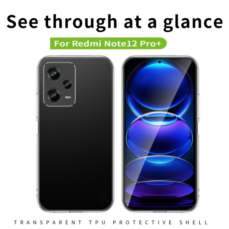 Ốp lưng silicon dẻo cho Redmi Note 12 Pro 5G hiệu Ultra Thin trong suốt mỏng 0.6mm độ trong tuyệt đối chống trầy xước - Hàng nhập khẩu
