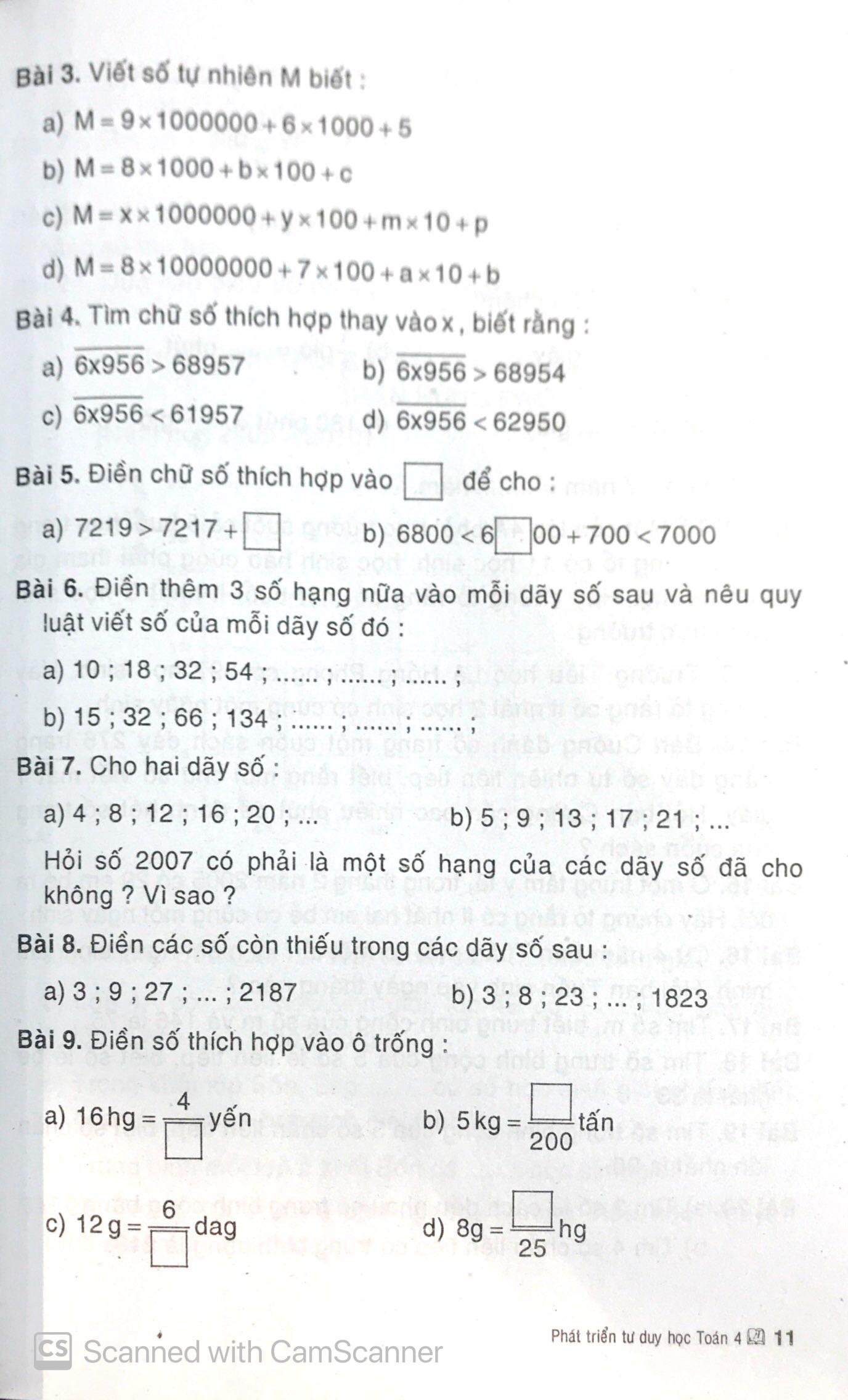 Phát Triển Tư Duy Toán 4 (Tái Bản - Chỉnh Sửa)