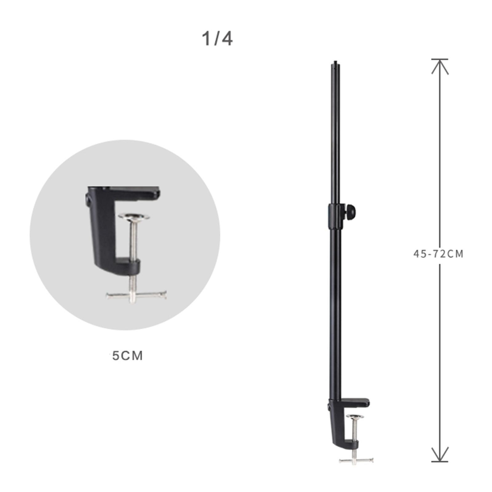 Table Desk Clamp Mount Bracket for DSLR Camera Phone Light A