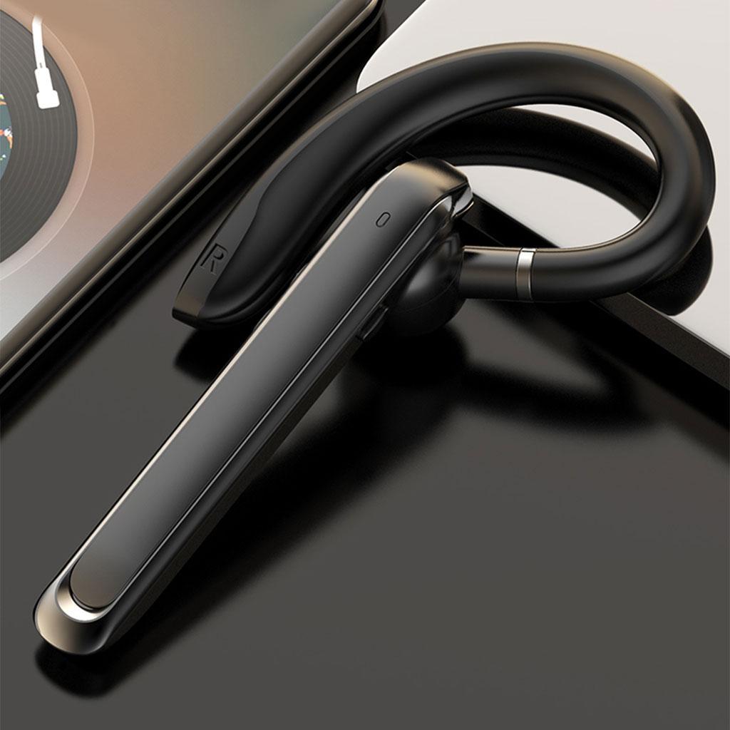 Bluetooth Headset True Wireless Single Ear Rotating Long Standby Headphone for Business