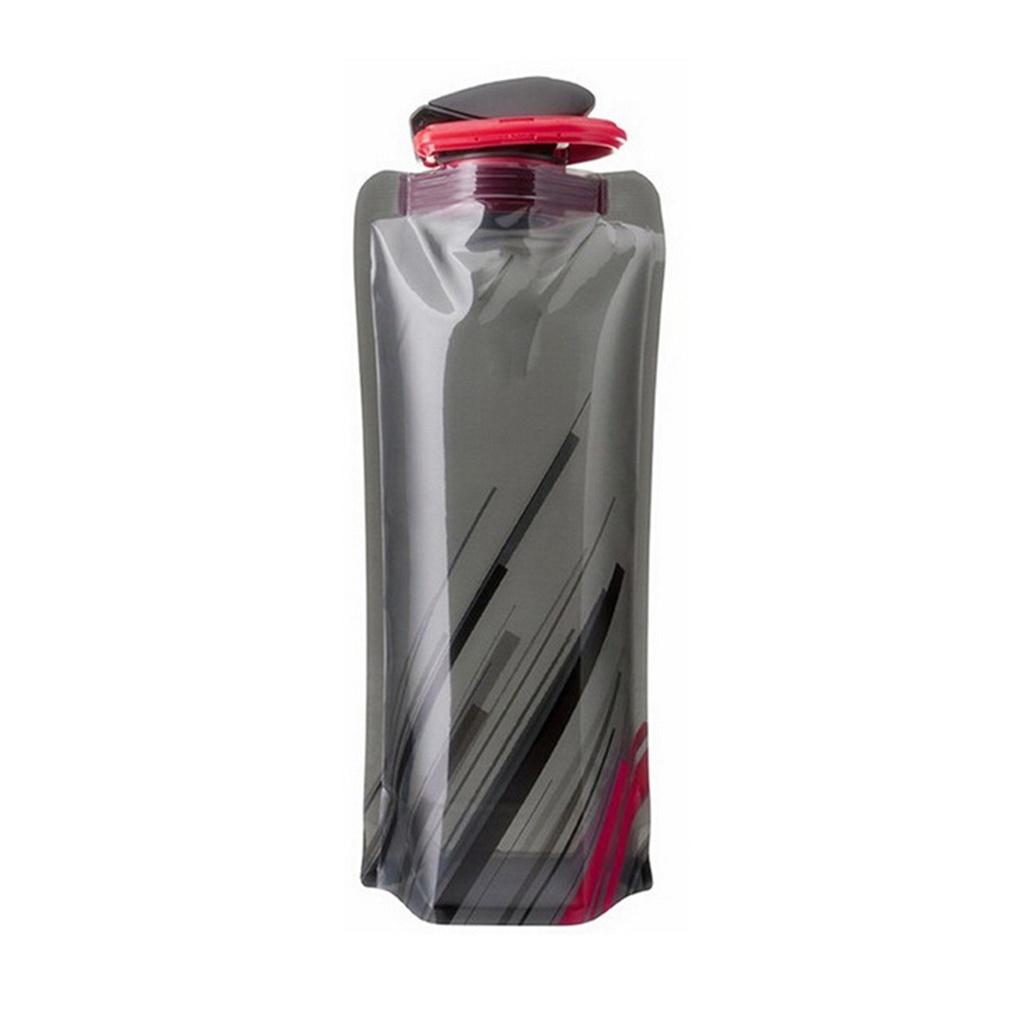 Outdoor Camping Riding Sport Water Bag Compressible Portable Foldable PP Pouch Drink Bottle